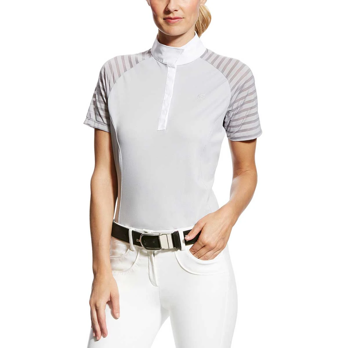 Ariat Aptos Vent Short Sleeve Ladies Show Shirt 3 Ariat Aptos Vent Short Sleeve Ladies Show Shirt