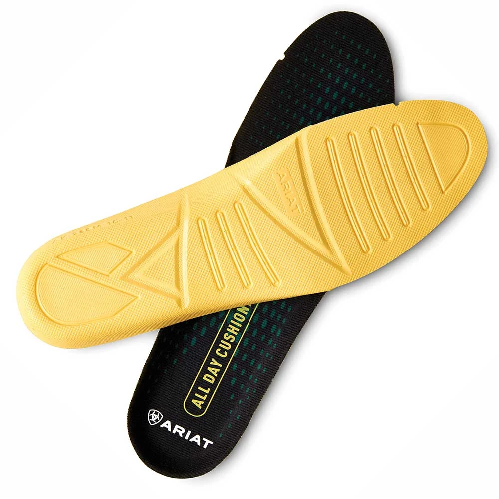 Ariat All Day Cushioning Mens Round Toe Insoles 3 Ariat All Day Cushioning Mens Round Toe Insoles