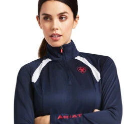 Ariat Sunstopper 2.0 Ladies Quarter Zip - Team 9 Ariat Sunstopper 2.0 Ladies Quarter Zip - Team -Wahl Sales 2024 10039184 c1146 alt1