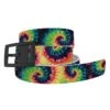 C4 Sunset Tie Dye Ladies Belt With Black Buckle -Wahl Sales 2024 102tys c1333