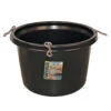 Fortiflex Round Feed Tub 30 Qt Black