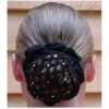 Hair Net Scrunchie With Rhinestones