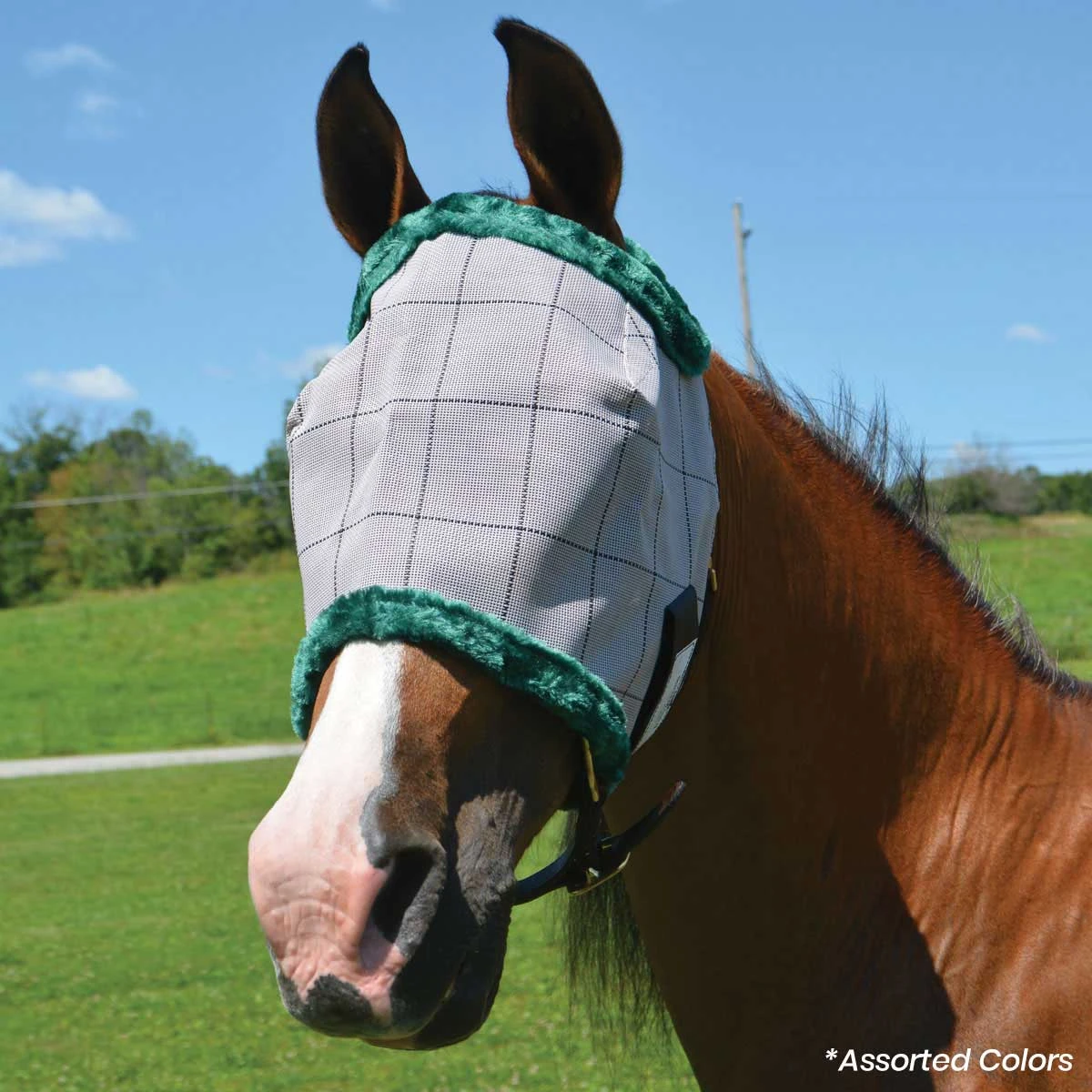 Farnam Supermask II Classic Fly Mask No Ears - Arabian Size 3 Farnam Supermask II Classic Fly Mask No Ears - Arabian Size
