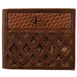 Justin Back Pocket Bifold Mens Wallet - Brindle Inlay 8 Justin Back Pocket Bifold Mens Wallet - Brindle Inlay -Wahl Sales 2024 2172768w3 1