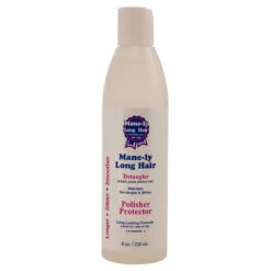 Mane-ly Long Hair Polisher Protector Detangler 8 Oz