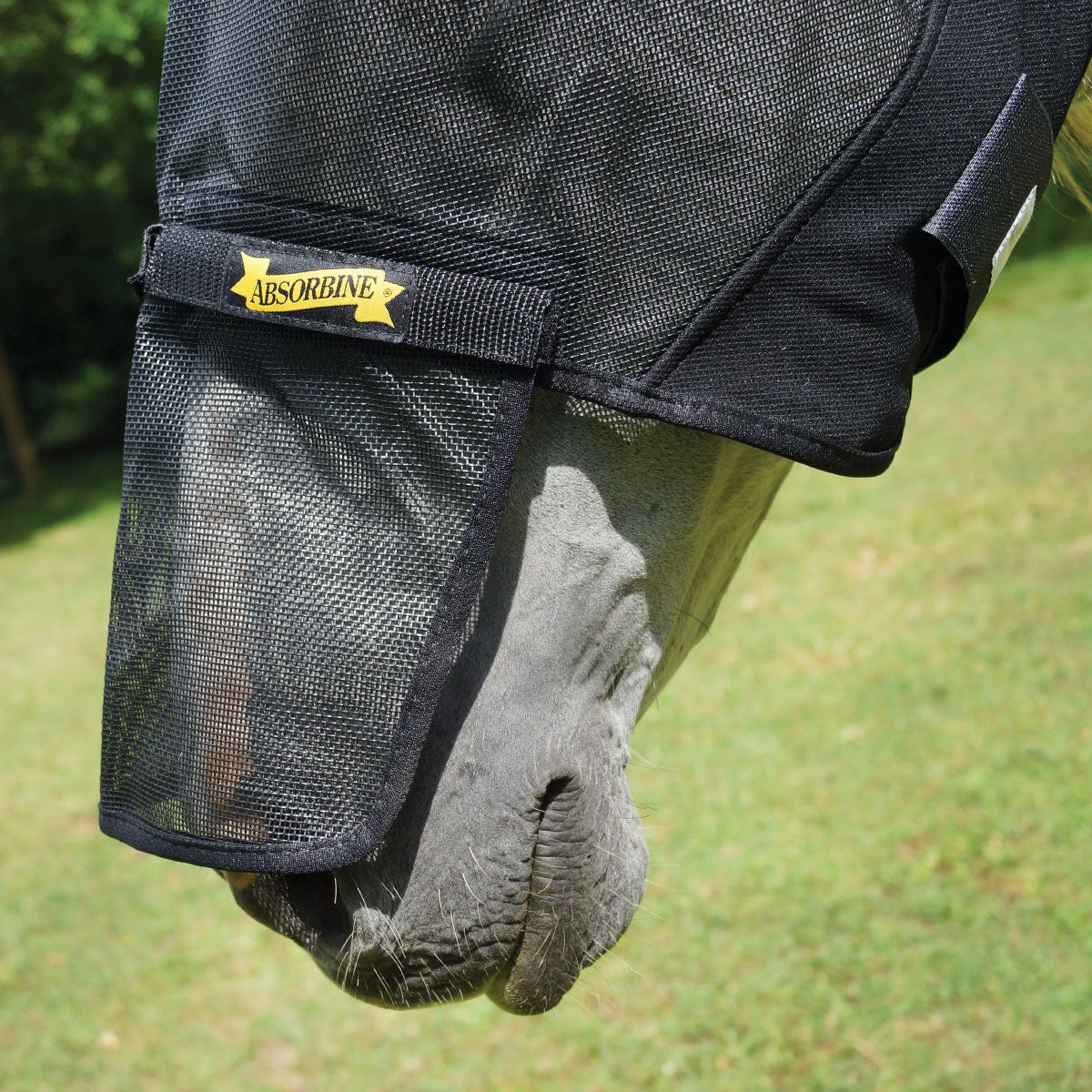 Absorbine Ultrashield Fly Mask With Ears And Removable Nose 5 Absorbine Ultrashield Fly Mask With Ears And Removable Nose - Image 3