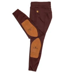 ROMFH Sarafina Euroseat Knee Patch Ladies Breech - Burgundy -Wahl Sales 2024 468455 c1110 alt2