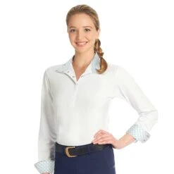 Ovation Jorden Tech Ladies Show Shirt - Geo Print -Wahl Sales 2024 469609 geo c1172