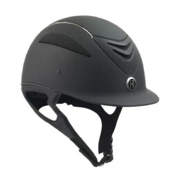 One K Defender Chrome Stripe Helmet