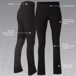 Kerrits Microcord Bootcut Kneepatch Ladies Breech Tall -Wahl Sales 2024 50113 c1105 alt2