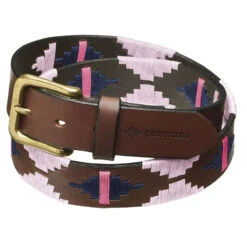Pampeano Rosa Stitched Belt