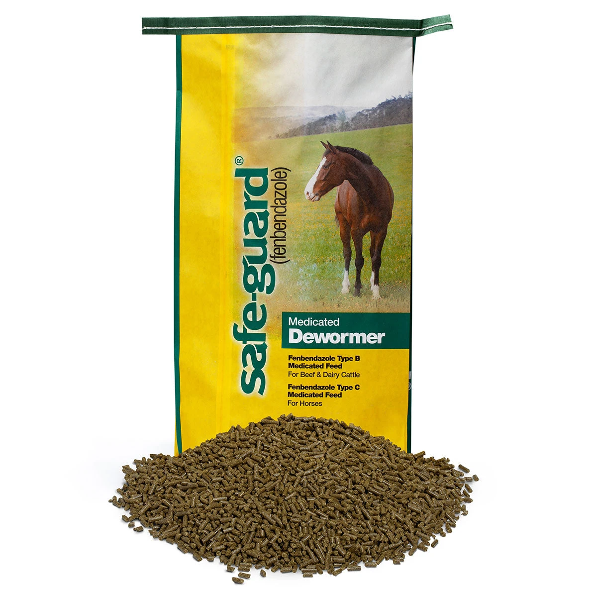 Merck Safe-Guard Medicated Dewormer 25 Lb 4 Merck Safe-Guard Medicated Dewormer 25 Lb - Image 2