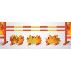 Burlingham Sports Autumn Leaves Graphic Hurdles
