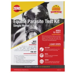 Zero Egg Count Equine Fecal Test Kit