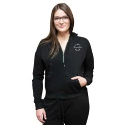 If I Cant Bring My Horse Ladies Fleece Quarter Zip Hoodie -Wahl Sales 2024 bd1311 c1105