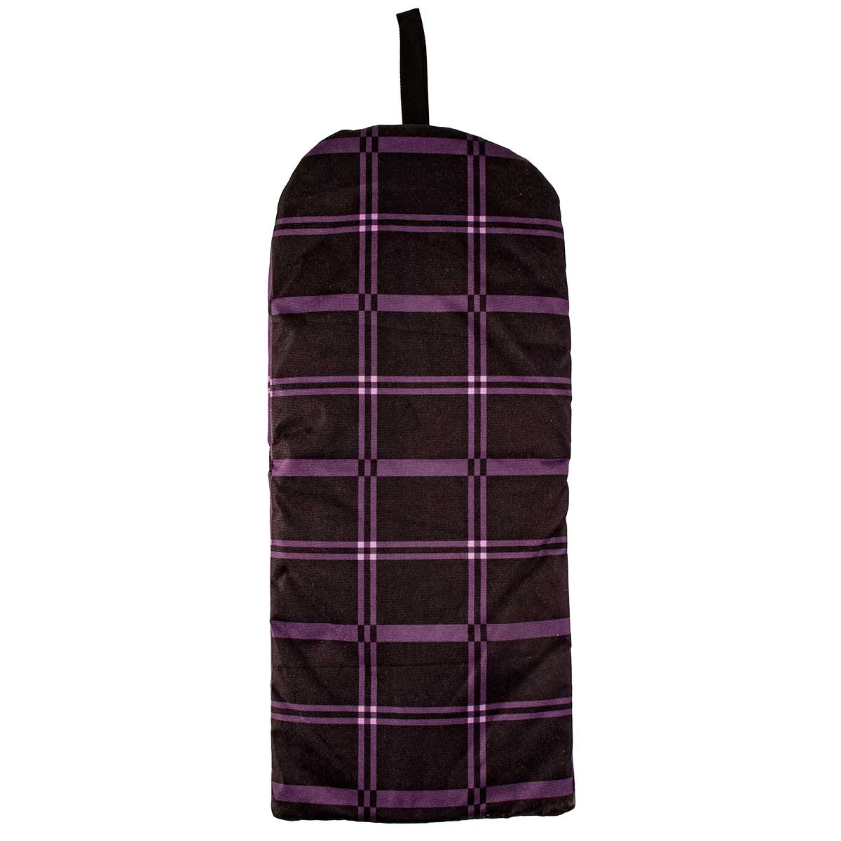 Chestnut Bay Quilted Lined Bridle Bag - Black Plaid 4 Chestnut Bay Quilted Lined Bridle Bag - Black Plaid - Image 2