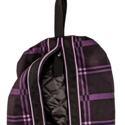 Chestnut Bay Quilted Lined Bridle Bag - Black Plaid 9 Chestnut Bay Quilted Lined Bridle Bag - Black Plaid -Wahl Sales 2024 cb9210 c1105 alt2