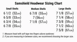 Samshield Miss Shadow Helmet -Wahl Sales 2024 samshieldsizechart2 ee53cebc e8ad 4857 87c6 cbee9c9633ed
