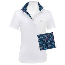 RJ Classics Sadie Jr 37.5 Short Sleeve Girls Show Shirt- Peace Sign