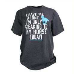 Horses Unlimited Alone Ladies Tee
