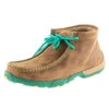 Twisted X Chukka Ladies Driving Moc - Turquoise -Wahl Sales 2024 wdm0020 c1109