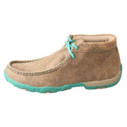 Twisted X Chukka Ladies Driving Moc - Turquoise -Wahl Sales 2024 wdm0020 c1109 alt1